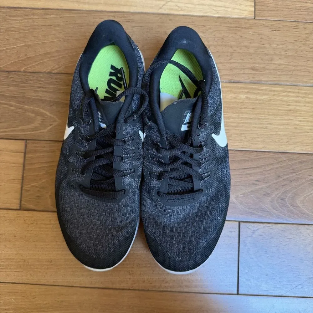 Nike Womens Running Shoes Sneakers Black Size 7